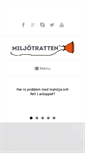 Mobile Screenshot of miljotratten.com